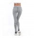 Light grey sport pants with pink