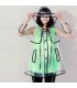 Mode Frauen transparenten Regenmantel