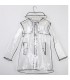 Fashion womens transparent raincoat
