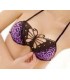 Sexy butterfly bra set