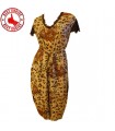 Leopard robe de loisirs textile souple
