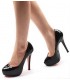 Chaussures noires polonaises luxueuses