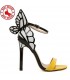 Papillon chaussures jaunes