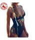 One piece sexy hollow out swimsuit