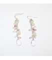 Summer pink breeze earrings