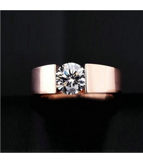 Gold plated classic ring