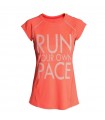Dry Quick gym t shirt Run your own peace