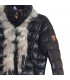 Giubbotto sottile di qualità con pelliccia e lana Rossignol