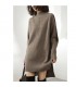 Wool and cashmere long sleeve dress