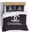 Brand duvet satin cotton luxury cover bed sheet black