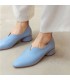 Babyblaue Schuhe