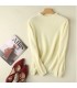 Yellow mink cashmere  sweater