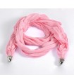 Cotton pink soft scarf