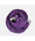 Cotton purple soft scarf