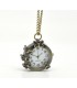 Fly of butterfly watch necklace 