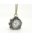 Fly of butterfly watch necklace 