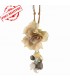 Fashion rose brown necklace