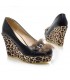 Fashion leopard fur shoes