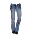Cool embroidered fashion jeans