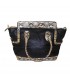 Fancy snake pattern handbag