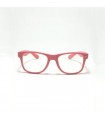 Retro framed pink sunglasses