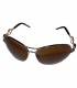 Golden frame sunglasses