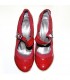Rot Vintage Schuhe
