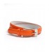 Skinny orange belt