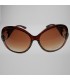 Brown fashion frames sunglasses