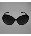 Black fashion frames sunglasses