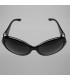 Black fashion frames sunglasses