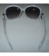 Bianco moda cornici occhiali da sole