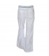 White activewear pants