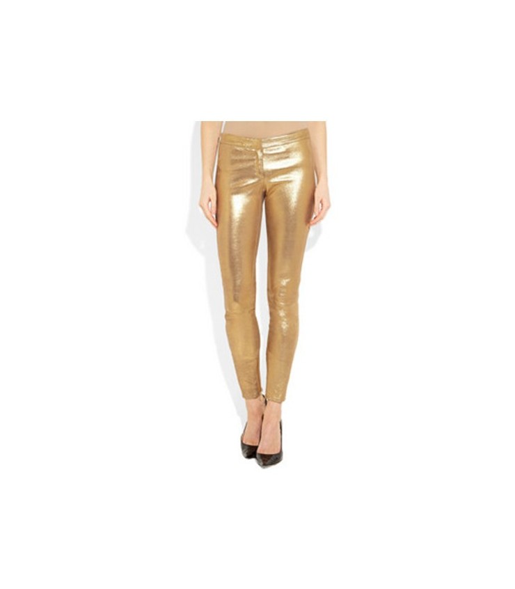 Golden leggings Color Gold Size M
