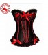 Victorian corset rouge
