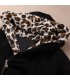 Leopard capuche avec fermeture à glissière