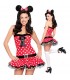 Costume de Minnie Mouse en pointillé