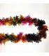 Super anello sciarpa di lana colorata