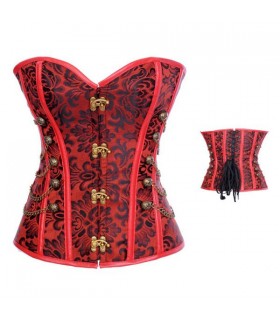 Baroque corset de style exquis