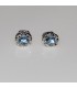 Aquamarine stone earrings
