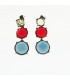 Gorgeous vintage stone earrings