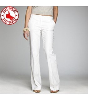 White cotton pants