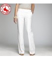 Pantaloni di cotone bianco