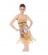 Retro sequin golden dress