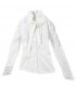Bianco bowknot camicia d'epoca