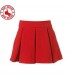 Red zipper skirt