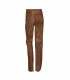 Luxury suede leather pants