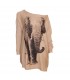 Morbidissimo elefante maglione beige