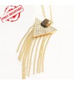 Triangle collier moderne