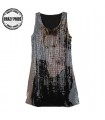 Sequin picture dress
